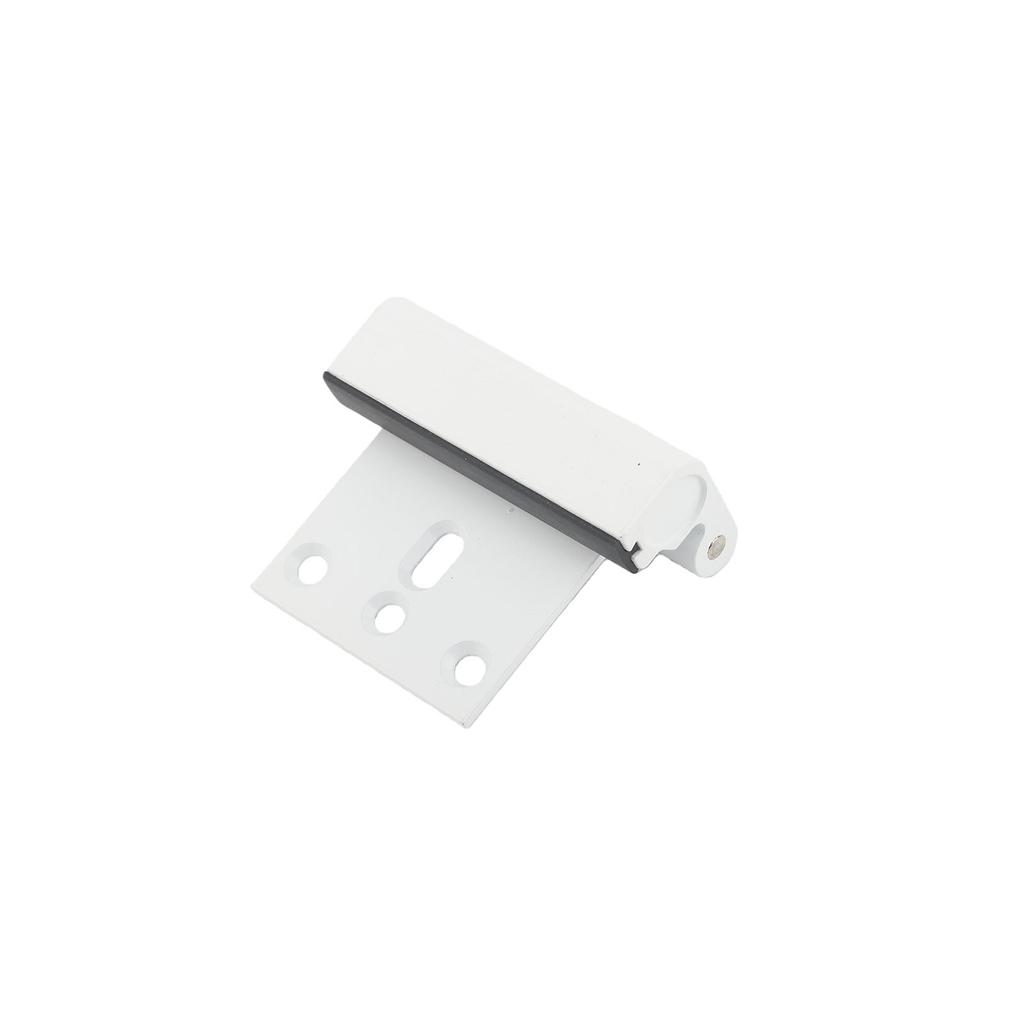 2pcs Home Security Door Reinforcement Lock Anti Theft Aluminum Inside Door Safety Lock for Home Hotel White