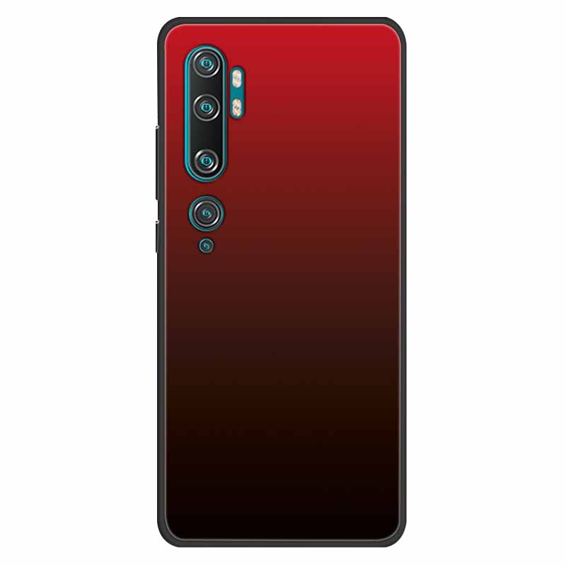 For Xiaomi Mi Note 10 Case Silicone Soft Owl Lion TPU Fashion Back Cover For Xiaomi Mi Note10 Cases Protective Printed Covers
