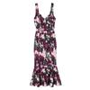 2025 Summer Floral V-Neck Slimming Dress for Women
