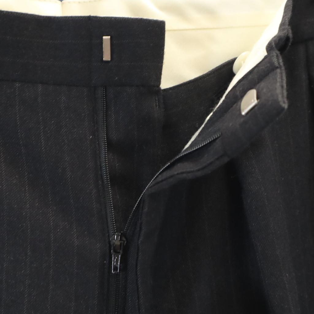 CHAPS Striped Pattern suit Setup AB4 Charcoal gray Men's Used