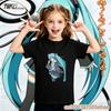 Boys Girls Daily Sportswear 2026 Summer Hatsune Miku Y2K Retro Printed Short Sleeve TShirt Loose Breathable Unisex Fashion Tee