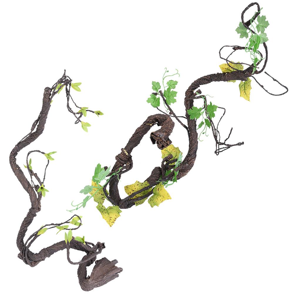 Forest Bend Branch Bend Branch Artificial Vine Climber Artificial Reptiles Vine Climber Jungle  Bend Branch Terrarium Cage Decor
