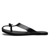 New Italian Leather Flip-flops For Men Casual Cool Beach Slippers Summer Men's Light Flats Shoes