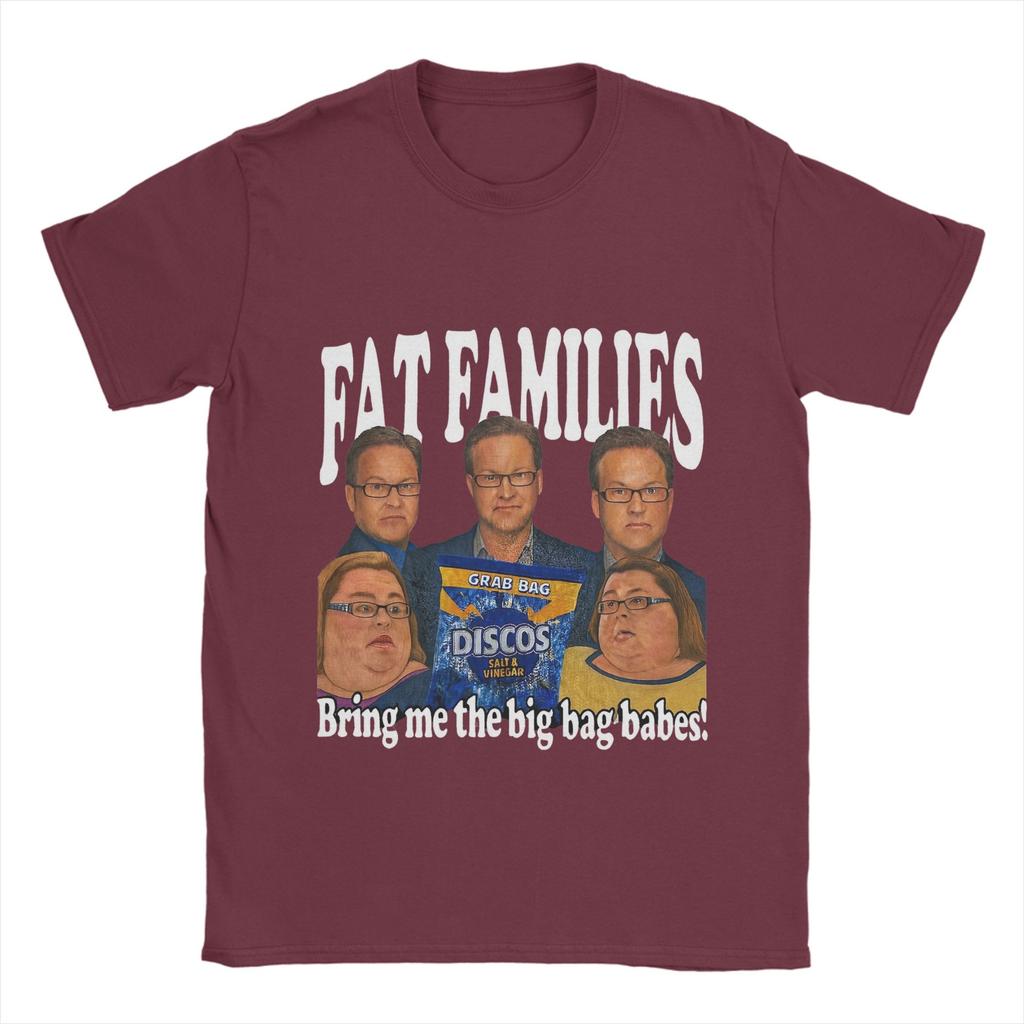 FAT FAMILIES T Shirt Summer Bring Me The Big Bag Babes Harajuku T Shirts Men Cotton Crew Neck Tees Short-Sleeve Streetwear Tops