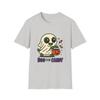 Unisex Softstyle T-Shirt Cute Alien Ghost Costume Halloween Candy Bucket Art