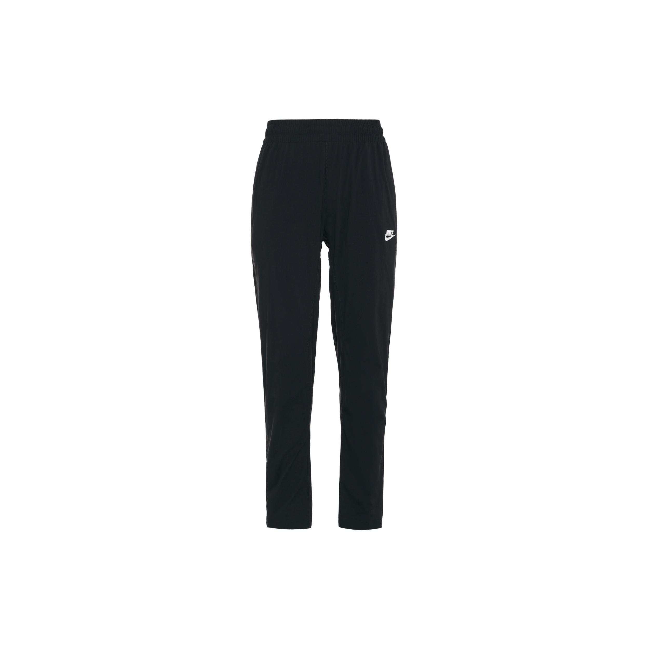 Men s Nike Woven Solid Color Small Label Lacing Casual Sports Pants/Trousers/Joggers Black DN4447-010 S