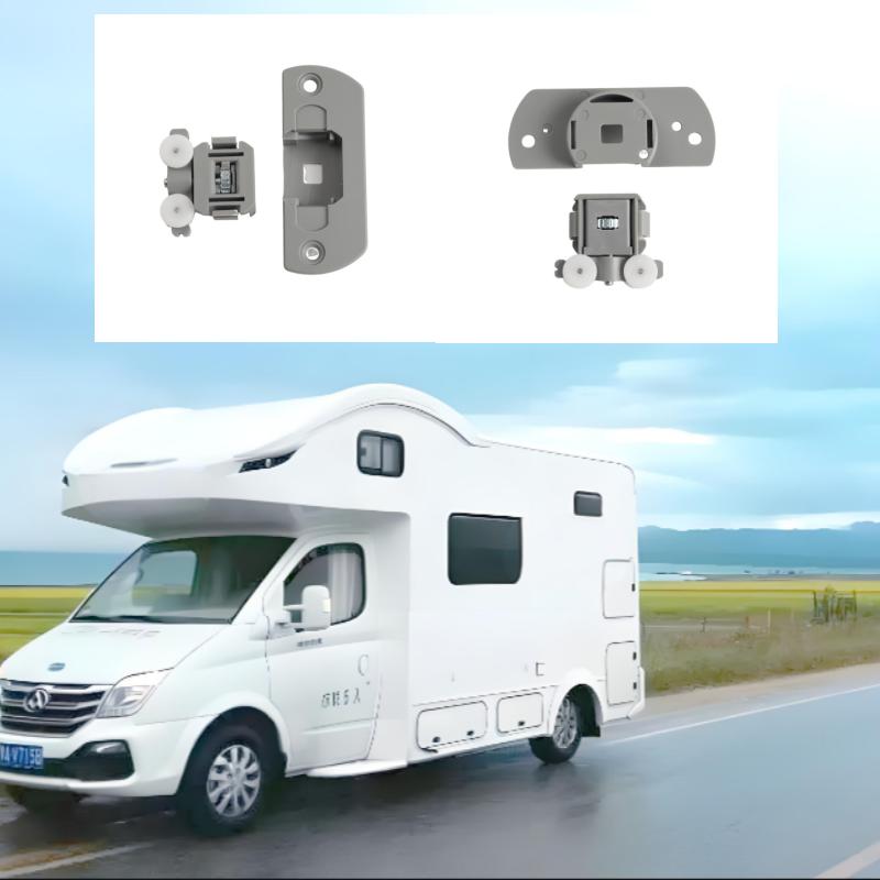 1pc Sliding Partition Trolley Door Runner Grey Plastic For Coachman Caravan Or Motorhome RV Accessories