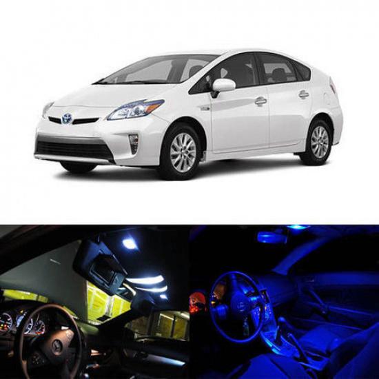 6 x Полный пакет светодиодного освещения салона для Toyota Prius Hybrid 2010 года выпуска и новее