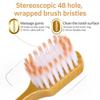 Gum Care Soft Bristle Adult Toothbrush Deep Oral Cleaning 1/6 Pcs Non-slip Handle for Daily Home Travel Use