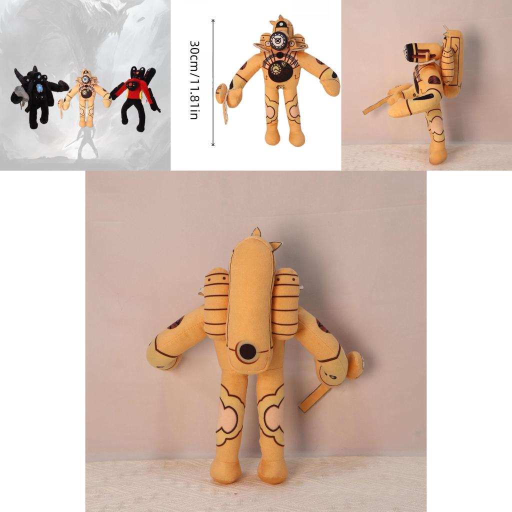 Skibidi Toilet Plush Doll Wheelchair Tank Tv Girl Love Edition