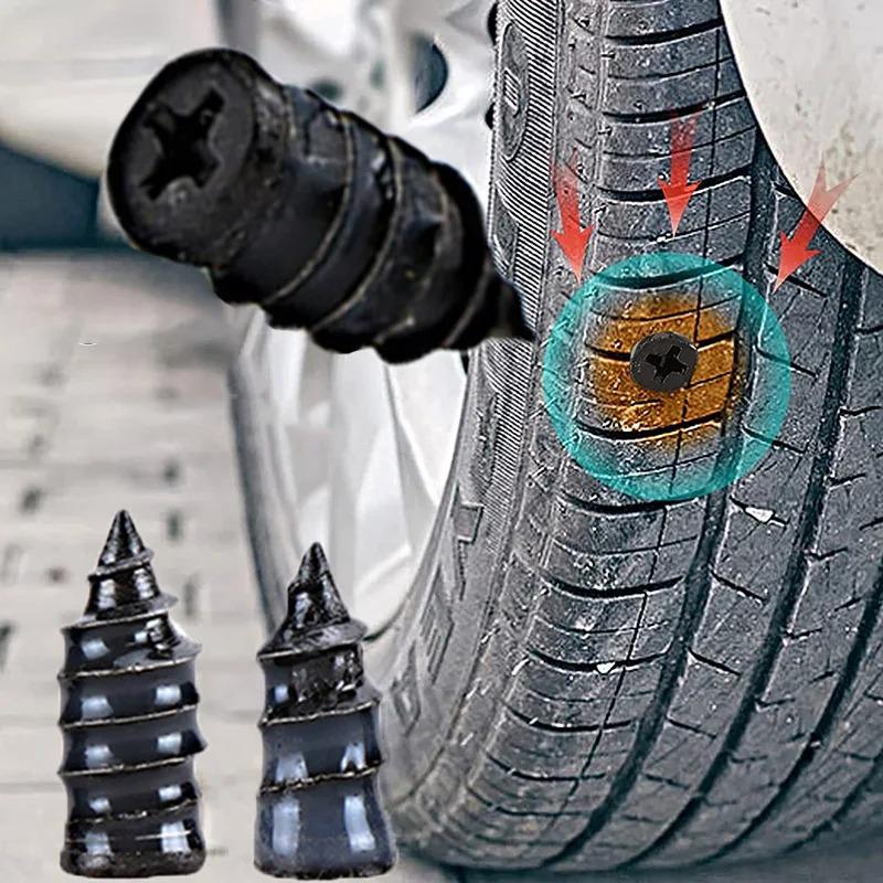 10-40Pcs/Box Vacuum Tyre Repair Nail Universal Car Motorcycle Truck BikeTire Puncture Repair Rubber Nails Tools  Accessories