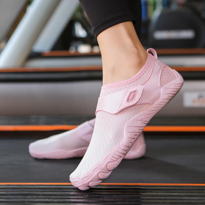 Hallen-Fitnessschuhe ******** Seilschuhe Stoßdämpfende Laufbandschuhe Fitnesstraining Yoga Fünf-Zehen-Radschuhe