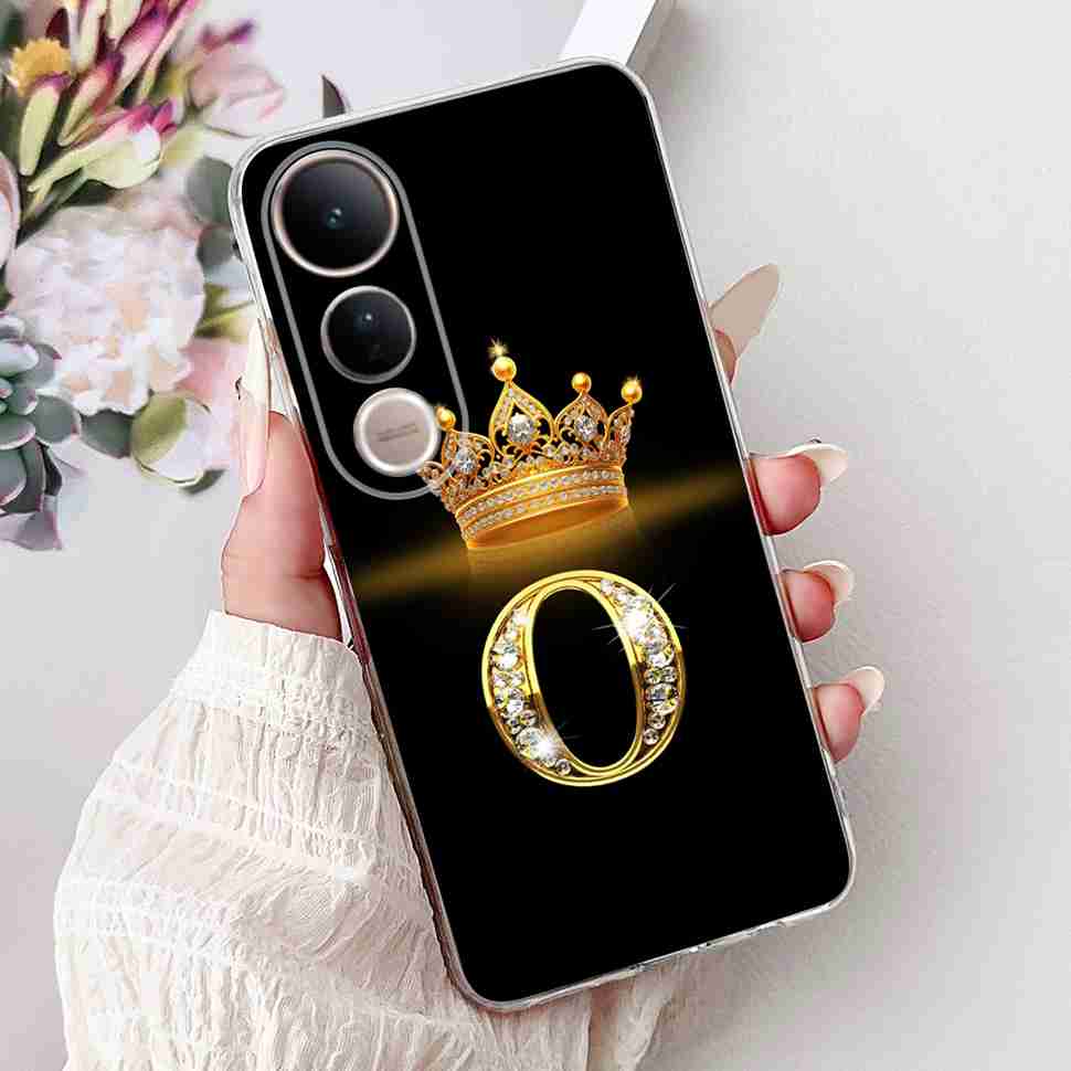 For Vivo V50 Lite 5G Case Luxury 26 Letters Cover Soft Silicone Phone Case For Vivo V50 Lite V50Lite 5G Back Cover Fundas