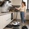 2500w Handheld High-Temperature Pressurized Steam Cleaner, Handheld Pressure Multi Purpose Cleaner Home Use