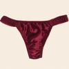 Luxurious Silk Underwear: Plus Size Triangle Briefs & Couple Thongs