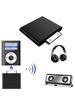 30pin Bluetooth-compatible Transmitter 40mA Wireless Bluetooth-compatible Black/White Receiver Adapter Professional for Ipod