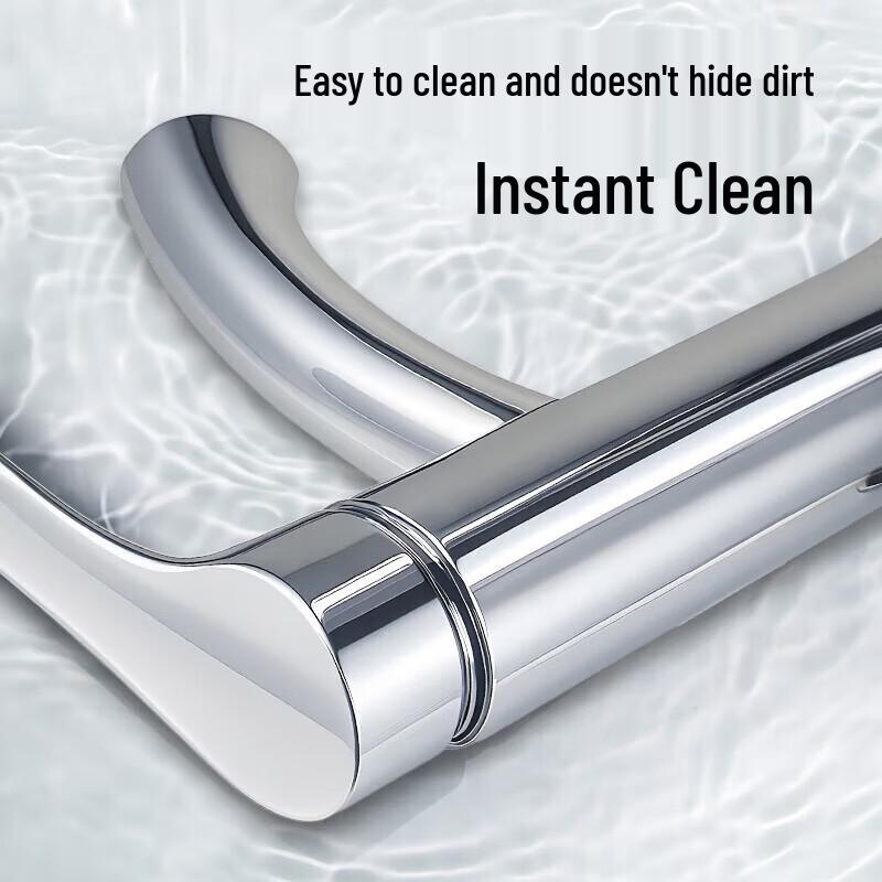 Stainless Steel Hot & Cold Bathroom Basin Faucet