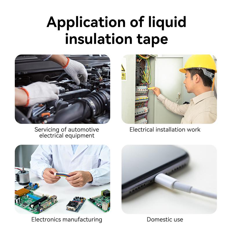 Liquid Electrical Tape Waterproof Insulating Repair Tape New Repair Rubber Electrical Wire Cable Glue Insulation Paste Sealant
