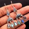 Labradorite Silver Earring, Gemstone Jewelry, Silver Earring, 925 Sterling Silver Handmade Jewelry, Women Jewelry, Gift For Mum
