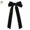 Trendy Velvet Bow Ribbon Hairpins Women Children Girls Hair Clips Pin Barrettes Accessories Hairclip Headdress Headwear Ornament