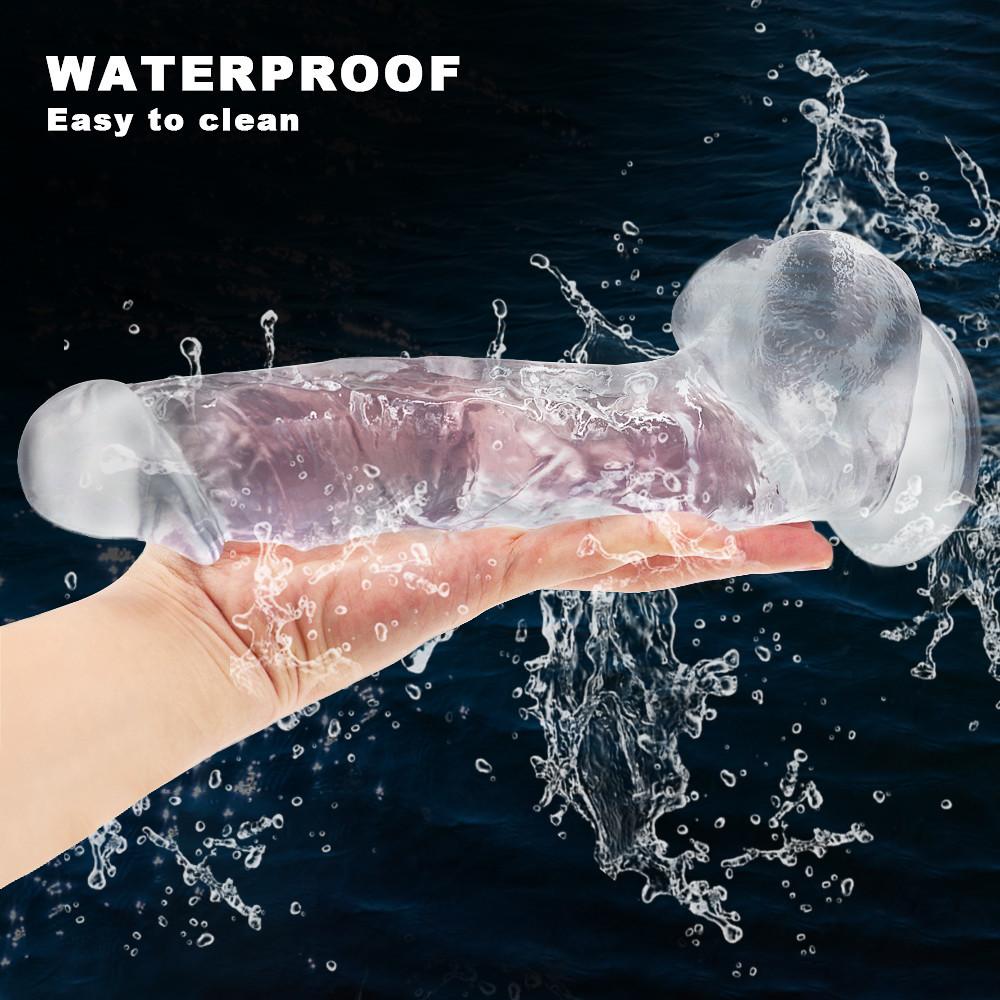 Realistic Dildos RUNYU Jelly Soft Dildo Sex Toys for Woman Strong Suction Cup Penis Dildosex Toy For Adults Sex Shop