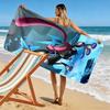 Cartoon Pokemon Print Beach Towel, Large Soft Quick Dry Towel for Beach Camping Swimming