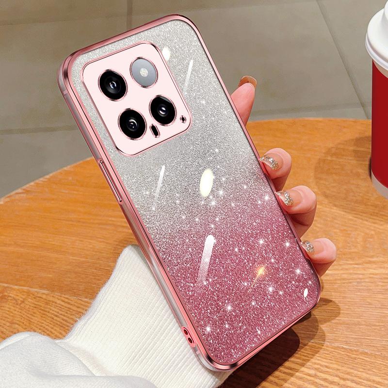 Applicable To Huawei 80 Glitter Mobile Phone Case Honor 400 Transparent Soft Rubber Honor Power Protective Case Play 60