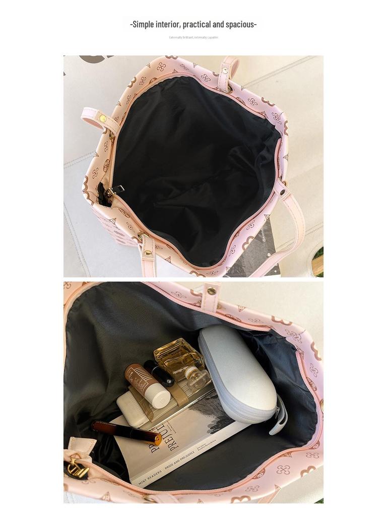2023 Women's Large Capacity Two-Piece Shoulder and Handbag Set – European Tote Style