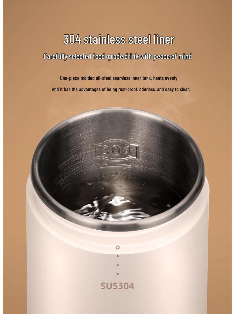 Portable Mini Electric Travel Kettle for Dorm or Home Use