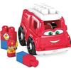 Mega Bloks - Lil'Véhicule Camion Pompier Avec Figurine & 5 Blocs Inclus - Briques De Construction - 12 Mois Et + GCX09