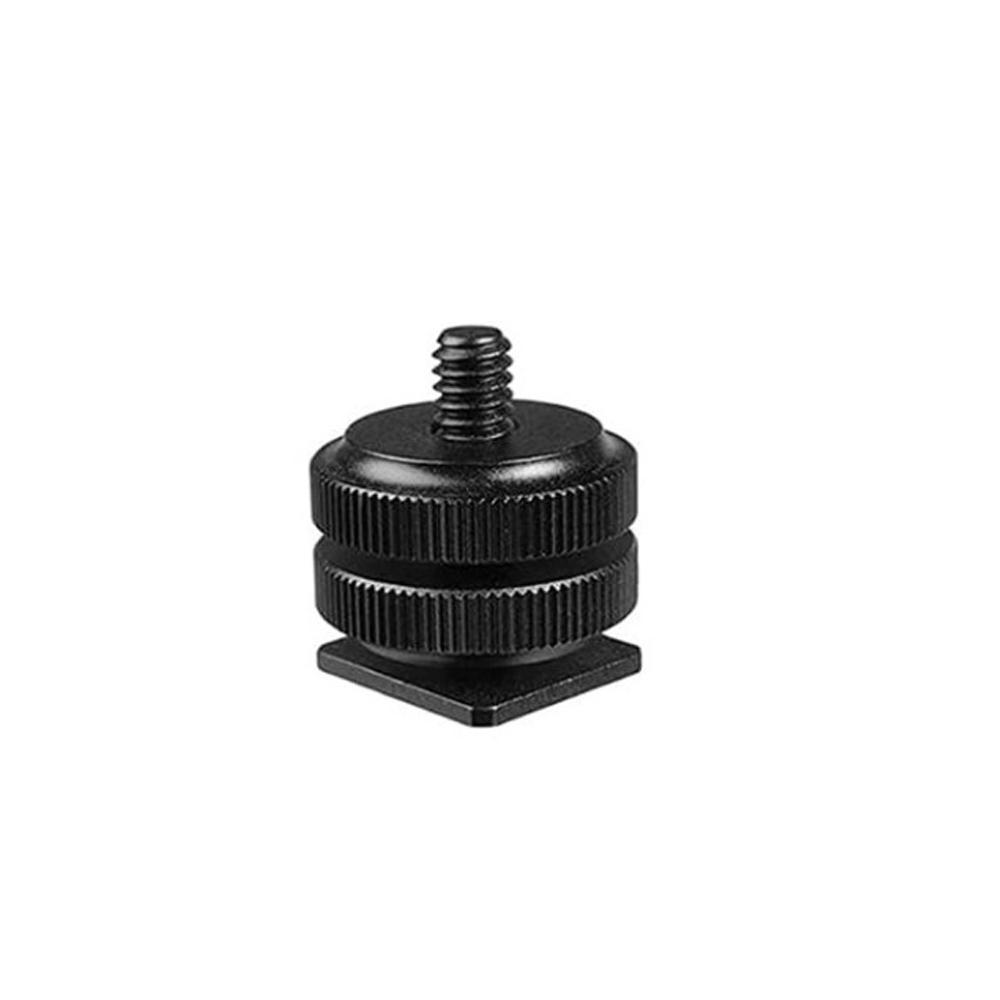 Magic Arm Clip Ballhead Clamp Double Ball Adapter Shoe Mount Adapter Tripod Monopod Clip for Monitor Led Light 1/4" Camera