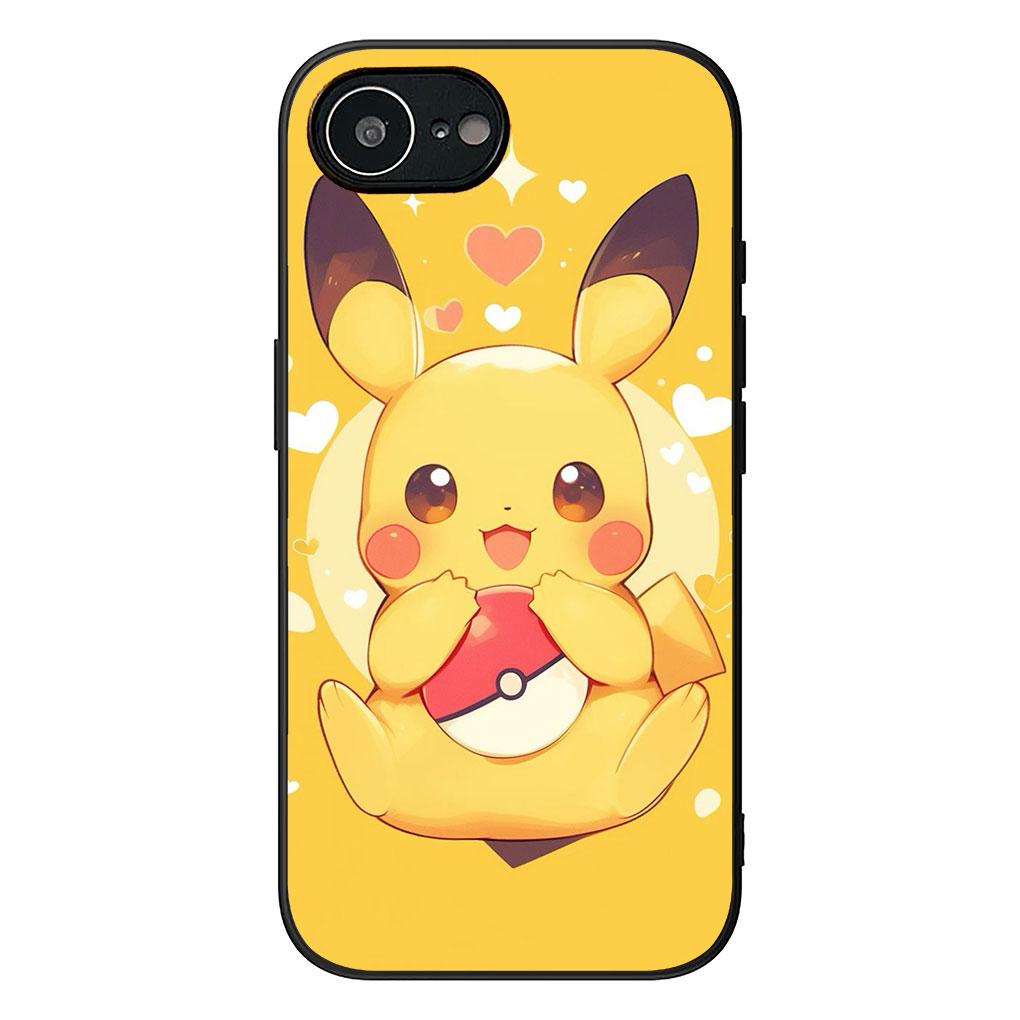 Mewtwo P-Pokemons GO P-Pikachus Cover for Motorola Moto Edge 50 30 Fusion 40 NEO Ultra Pro E14 G20 E15 G35 G84 G13 G53 Case