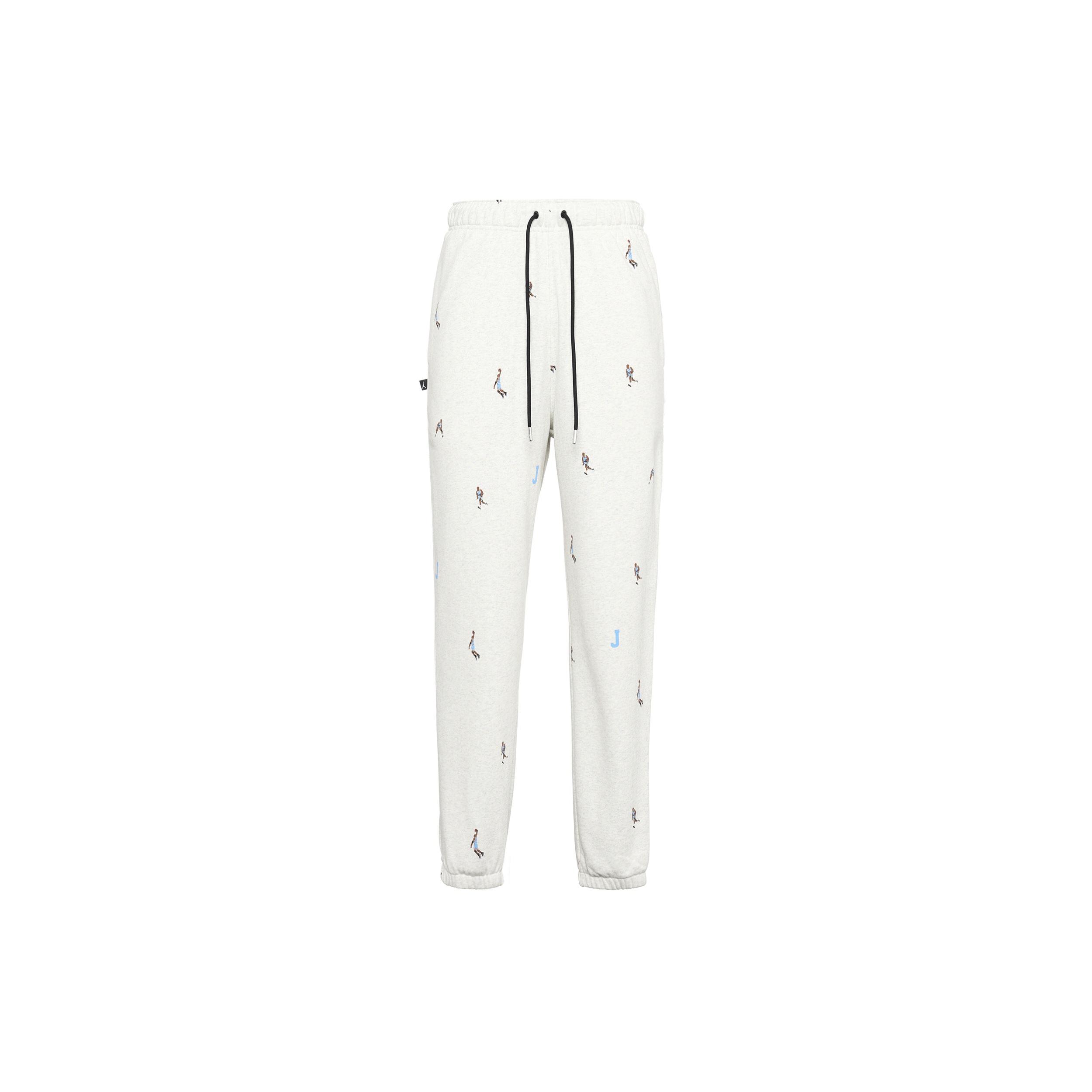 Air Jordan Essentials Funny Pattern Knit Bundle Feet Sports Pants White Men s DH3520-141 M