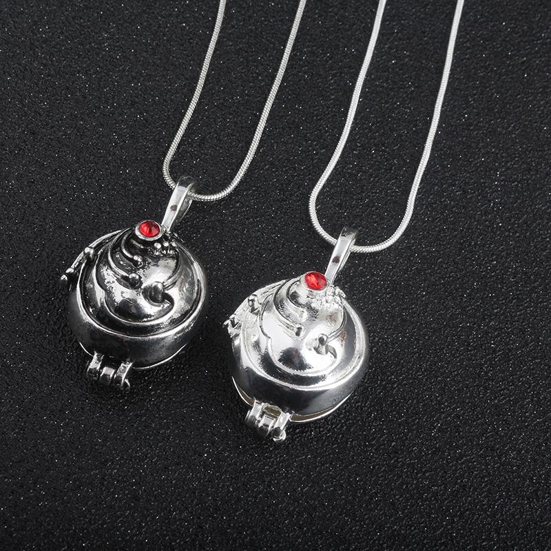 Collana Vampire Diaries Film Ciondolo Medaglione Elena Gilbert Retrò Classico Collane Verbena Donna Uomo Accessori Cosplay Gioielli