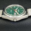 AUTOMATIC VINTAGE SEIKO JAPAN 6349A MENS GREEN COLOR DIAL WATCH a700492-5