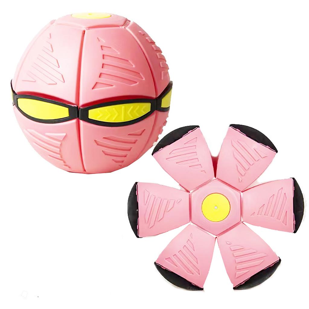 O escapamento de descompressão infantil deforma a bola de disco voador de descompressão