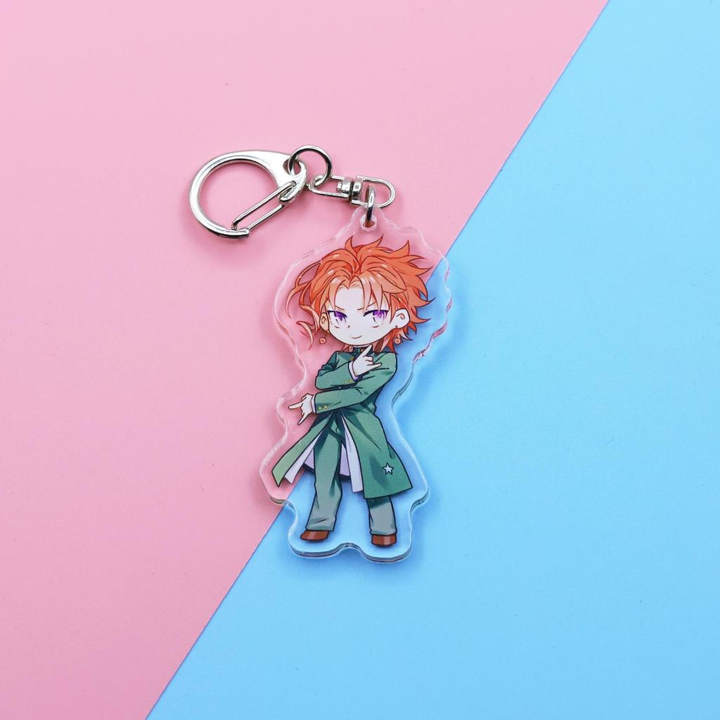 JOJO's Bizarre Adventure Schicht-Schlüsselanhänger: Jotaro, Kakyoin, Polnareff Anhänger