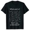 I Love Math Formula Mens Tshirts Street Wear Clothes Short Sleeve Funny Design Y2k Tops Sportwear Casual Vintage Classic Tees