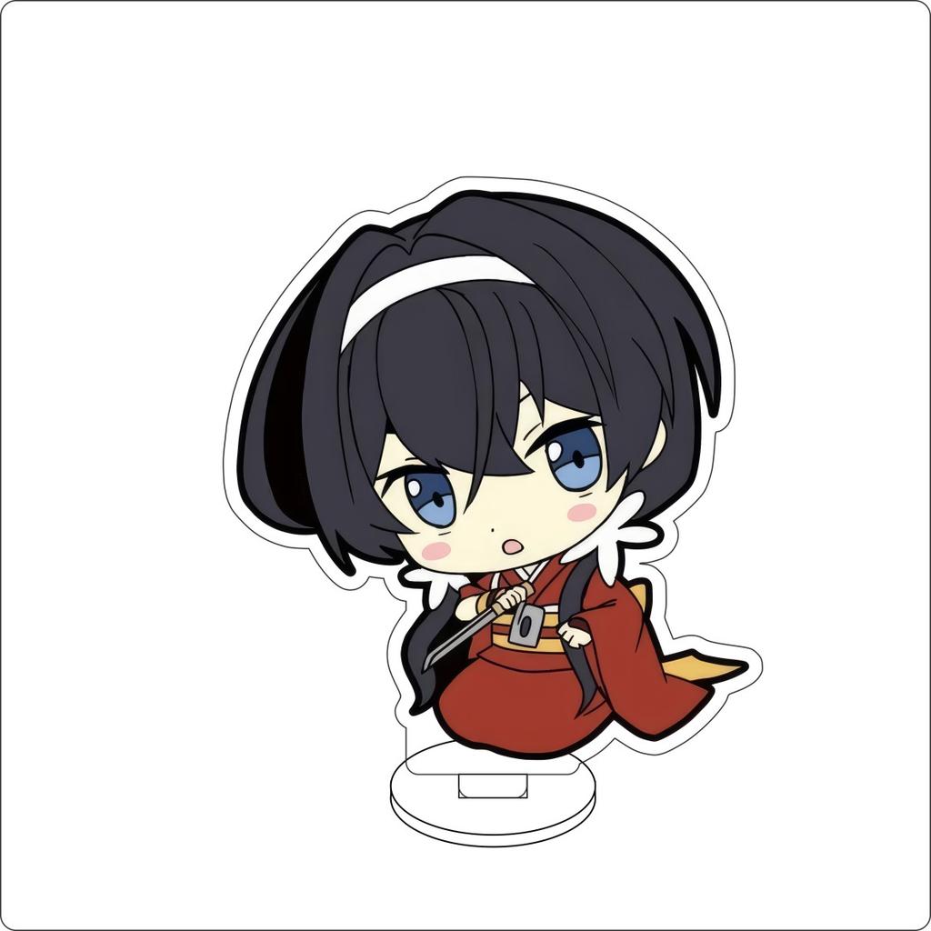 10CM Anime Bungo Stray Dogs Figure Stand Model Nakajima Atsushi/dazai osamu/Kunikida Doppo Cute Desk Decor Standing Sign Gifts