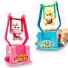 Cute Animal Gymnastics Toys - Press the Button To Spin On the Rings, Light Up, Make Sounds, and Talk (Set of 2)