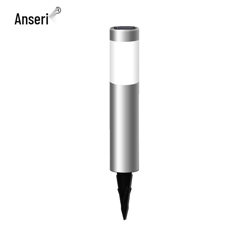 Ansell Solar Stainless Steel Lawn Light