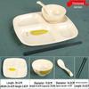 Food-Grade Melamine Divided Serving Tray