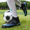 TF/FG High-Top Sports Training Football Boots Men Athletic Sports Non-Slip Cleats Sneakers Youth Kids Outdoor Grass Soccer Shoes