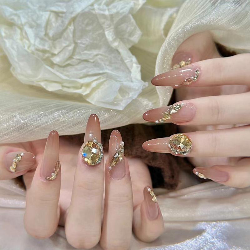 Mix 3D Nail Rhinestones 12 Grids Crystal Diamonds For Nail Art Mini Glitter Diamonds Decorative DIY Nail Art Accessories