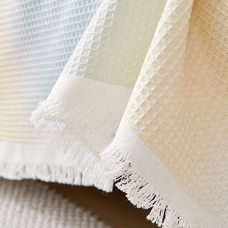 INS Style Sofa Towel Summer New Breathable Sofa Full Cover Cloth Non-Slip All-Inclusive Sofa Cover