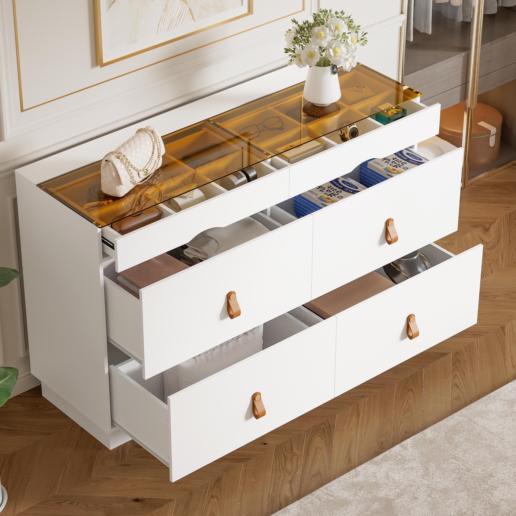 Sideboard made of single-pane safety glass