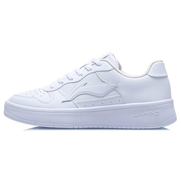 Li Ning Floating Boat Low top Skateboard Shoes Women's White AGCS420-6