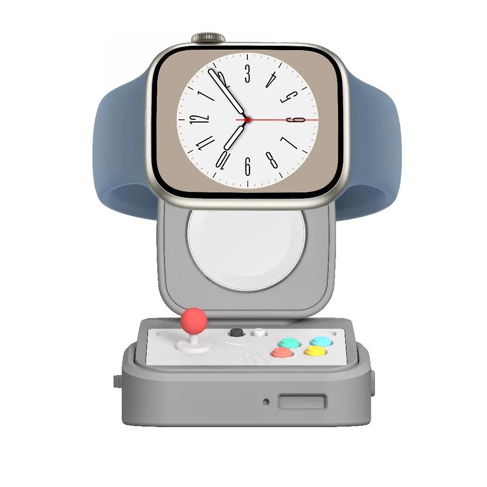 

Stand for Apple Watch Ultra Bracket Charging Stand Holder for Samsung Watch Base Retro Creative Silicone Accessories Desktop