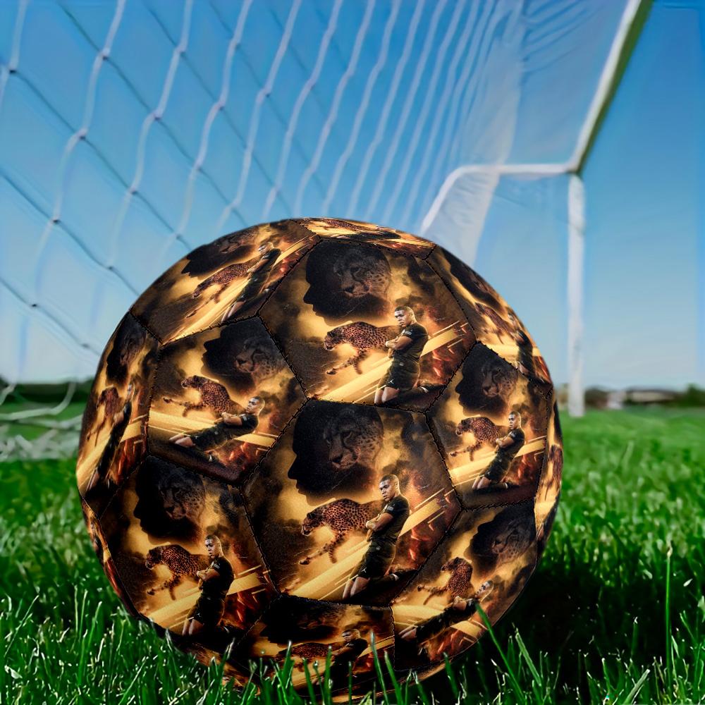 Mbappé Soccer Ball Size 5 Football Machine Sewn Indoor Outdoor Training and Matches Surprise Collection Gift Perfect Birthday Christmas Gift Idea