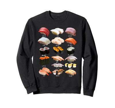 Funny Sushi T-Shirt with Funny Food and Text for Men, Original Merchandise, Gift, Sushi Sweatshirt